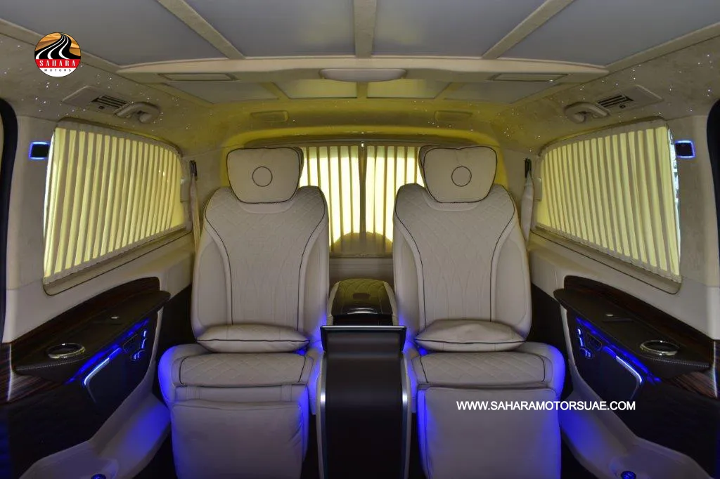 V300D VIP Van Interior | Mercedes Benz | Sahara Motors Dubai